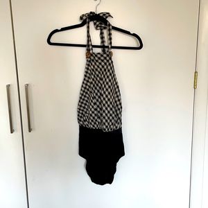 Free People halter bodysuit